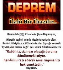 Depremlerle İlgili Ayetler