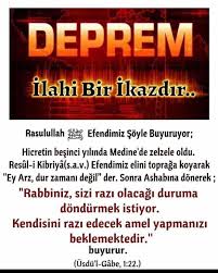 Depremlerle İlgili Ayetler